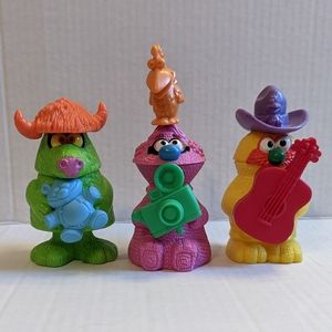 Jim Henson's Muppet Workshop Happy Meal Toys Set of 3